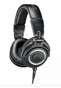 Audio-Technica ATH M50XBT Wireless Bluetooth Over-Ear Headphones