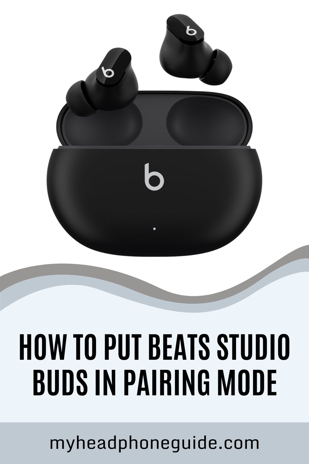How to Put Beats Studio Buds in Pairing Mode - Image Credit: www.beatsbydre.com